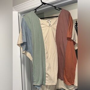 Multi colored top- x large